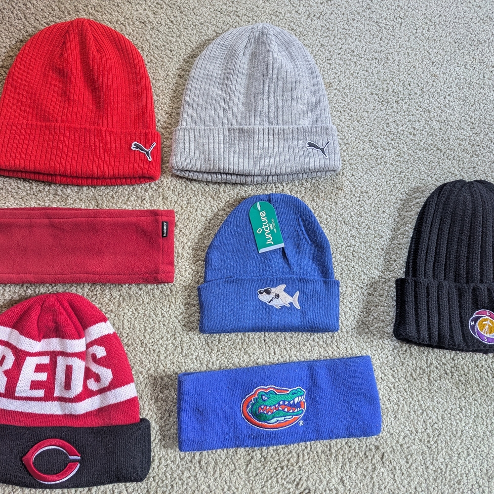 🧣🔥Family Lot Of Winter Head Gear - Sizes Very
